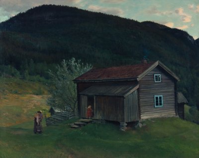 Kleine Farm, Eggeda von Christian Eriksen Skredsvig