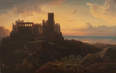 Burgruine von Christian Ernst Bernhard Morgenstern