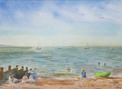Whitstable Green Sea, 2016 von Christian Furr
