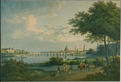 Ansicht von Dresden von Christian Gottlieb Hammer