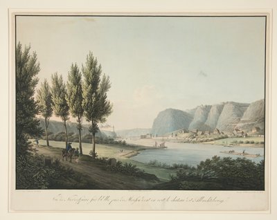 Ansicht von Niedersparr auf l von Christian Gottlob Hammer