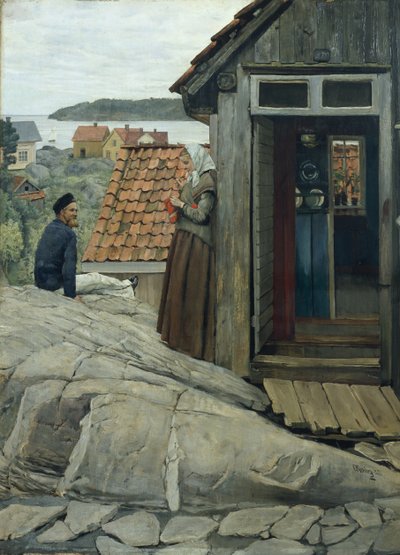 Von der Küste von Christian Krohg