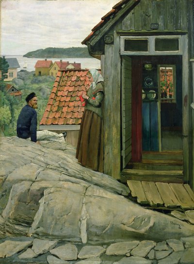 Von der Küste von Christian Krohg