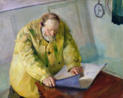 Schlammiges Wasser von Christian Krohg