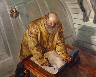 Schlammige Gewässer von Christian Krohg