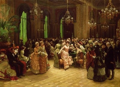 Das Casino, Monte Carlo, 1884 von Christian Ludwig Bokelman