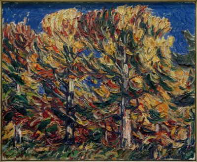 Herbstwald von Christian Rohlfs