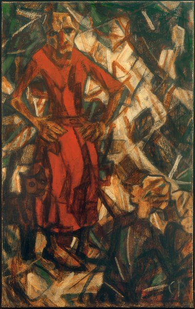 Hexe mit Hänsel und Gretel von Christian Rohlfs