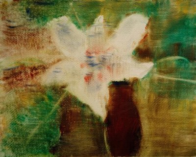 Magnolienblüte von Christian Rohlfs