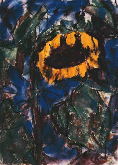 Sonnenblume von Christian Rohlfs