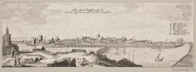 Ansicht von Narva vom Fluss aus von Christian Rothgiesser