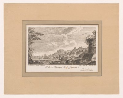 Ansicht von Augsburg von Christian von Mechel