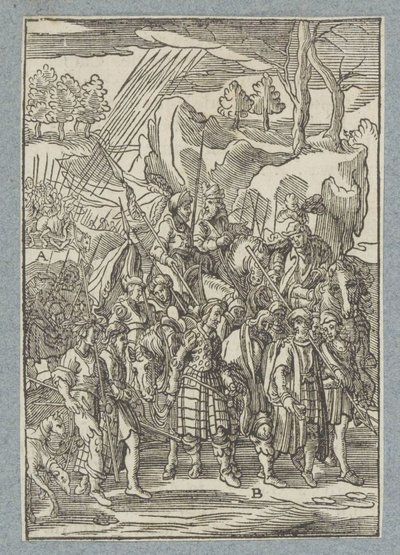 Bekehrung des Paulus von Christoffel van Sichem (II)