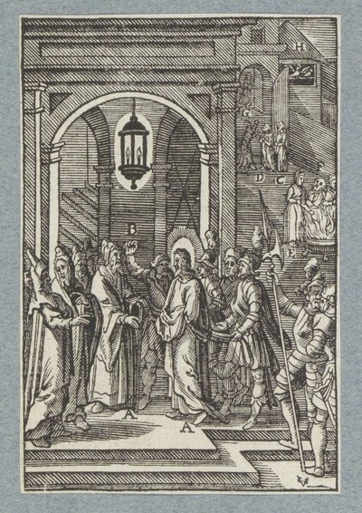 Christus vor Annas von Christoffel van Sichem (II)