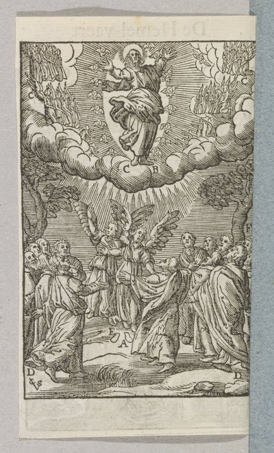 Himmelfahrt Christi von Christoffel van Sichem (II)