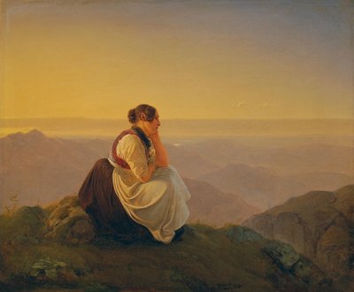 Blick in die Ferne von Christoph Christian Ruben