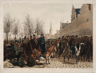 Kosaken in Hamburg, 18. März 1813, 1813 von Christoph Suhr