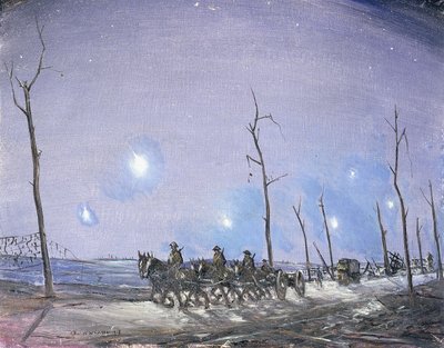 Verey-Lichter, 1918 von Christopher Richard Wynne Nevinson