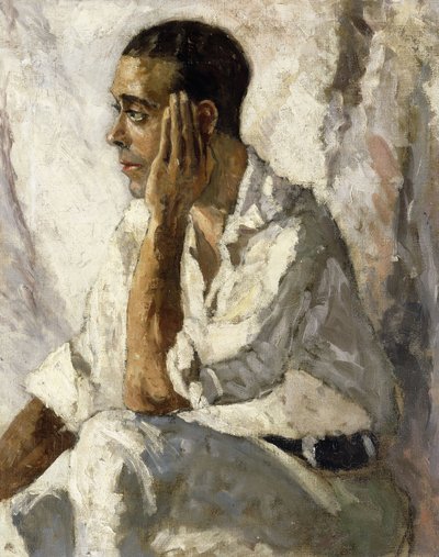 Porträt von J.A. Gandarillas von Christopher Wood