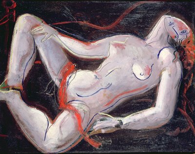 Liegender Akt von Christopher Wood