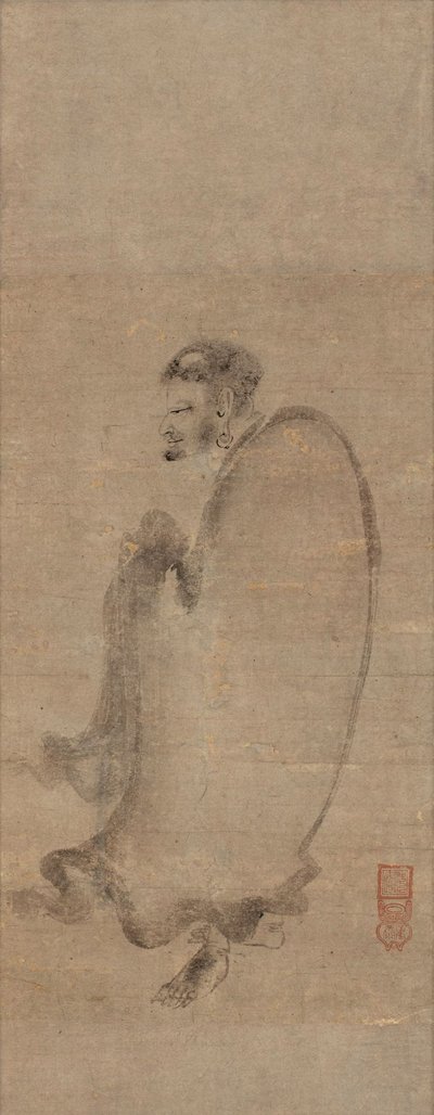 Shakyamuni steigt vom Berg herab, 15. Jahrhundert von Chuan Shinko