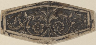 Ornament in hexagonaler Form von Circle of Francesco Francia