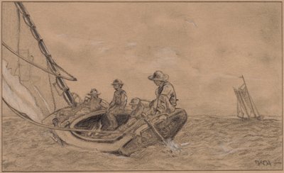 Aufkommender Wind von Circle of Winslow Homer