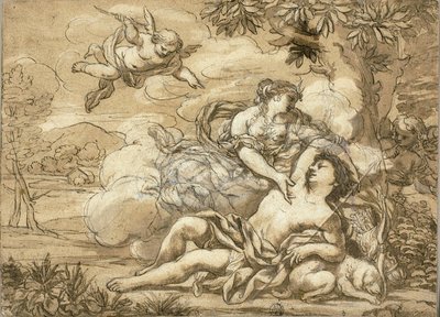 Diana und Endymion von Ciro Ferri