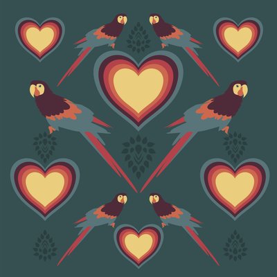 Papageienliebe von Claire Huntley