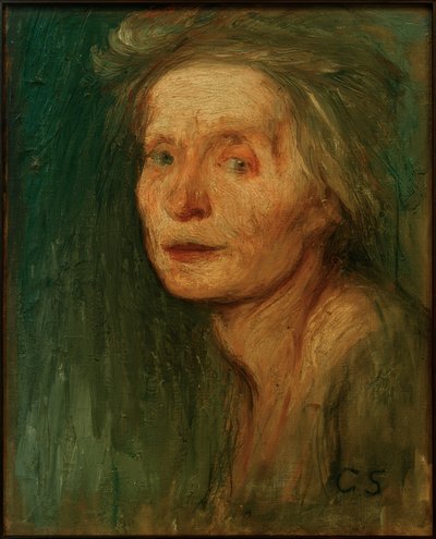 Selbstbildnis von Clara Siewert
