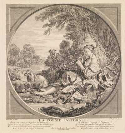 Die pastorale Poesie von Claude Agustin Duflos