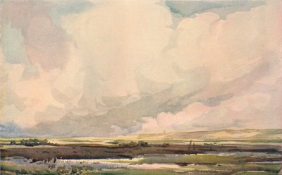 In der Nähe von Dunwich, Suffolk, um 1910 von Claude Hayes