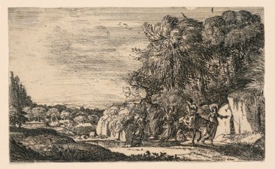Flucht nach Ägypten von Claude Lorrain