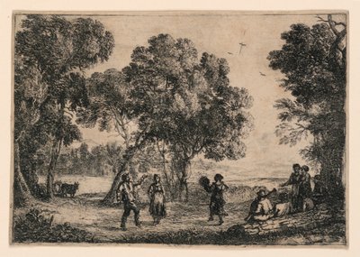 Der Bauerntanz von Claude Lorrain