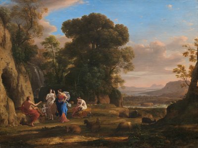 Das Urteil des Paris von Claude Lorrain
