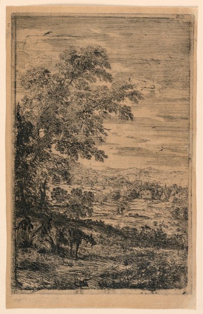 Die drei Ziegen von Claude Lorrain