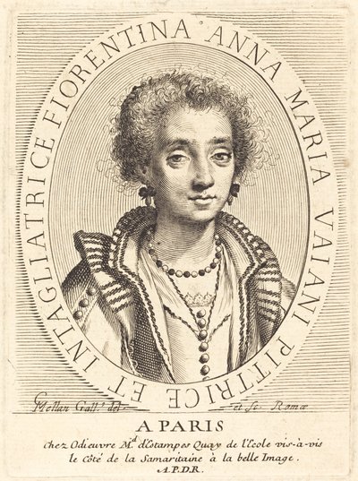 Anna Maria Vaiani von Claude Mellan