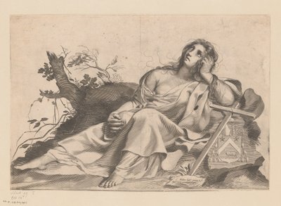 Maria Magdalena von Claude Mellan