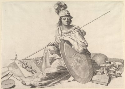 Minerva von Claude Mellan