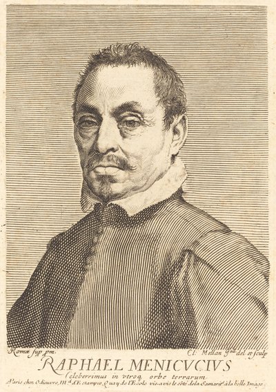 Raffaello Menicucci von Claude Mellan