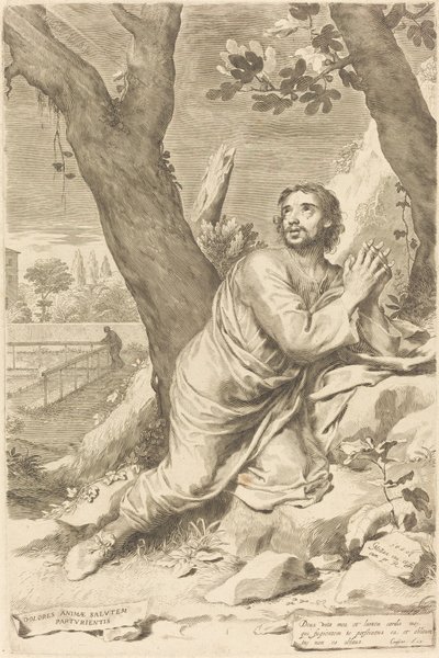 Der heilige Augustinus von Claude Mellan
