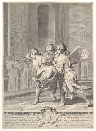 Heiliger Peter Nolasque, 1627 von Claude Mellan