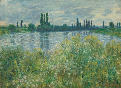 Ufer der Seine, Vétheuil von Claude Monet