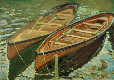 Boote von Claude Monet