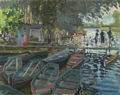 Badegäste in La Grenouillere von Claude Monet