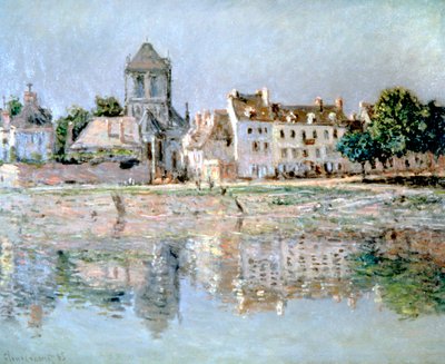 Am Fluss bei Vernon, 1883 von Claude Monet