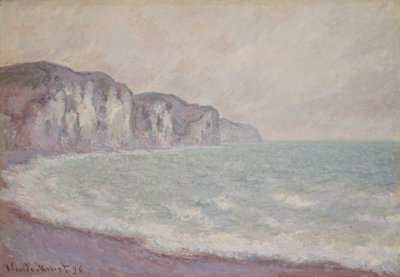 Klippe bei Pourville von Claude Monet