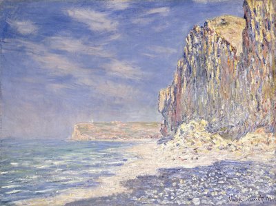 Klippen bei Fécamp, 1881 von Claude Monet
