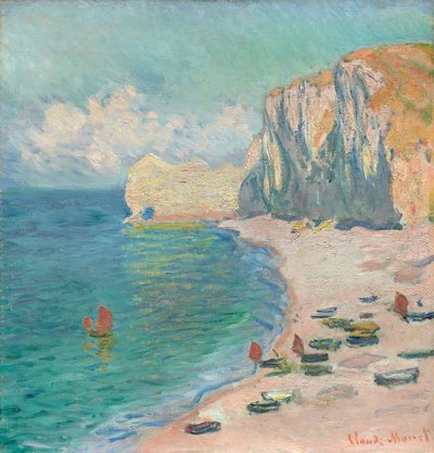 Étretat: Der Strand und die Falaise d