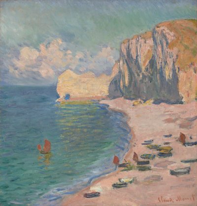 Étretat: Der Strand und die Falaise d
